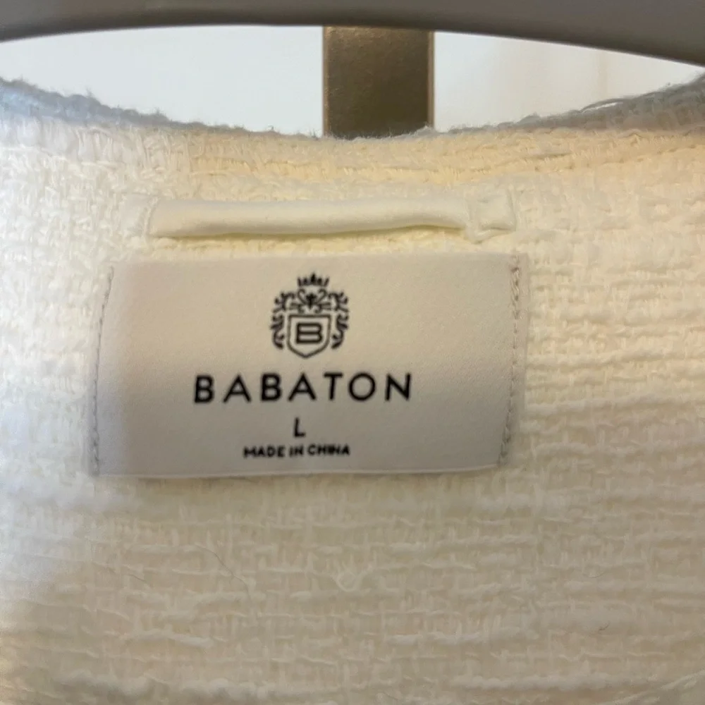 Babaton White Textured Blazer - Picture 9 of 13